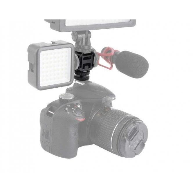 Zhiyou Triple Cold Shoe Mount Block, Ex Demo